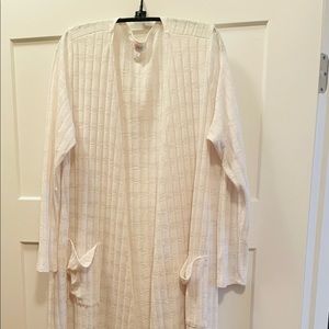 Large White Sarah Duster